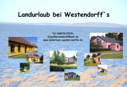 Landurlaub bei Westendorff`s in Warthe / Insel Usedom